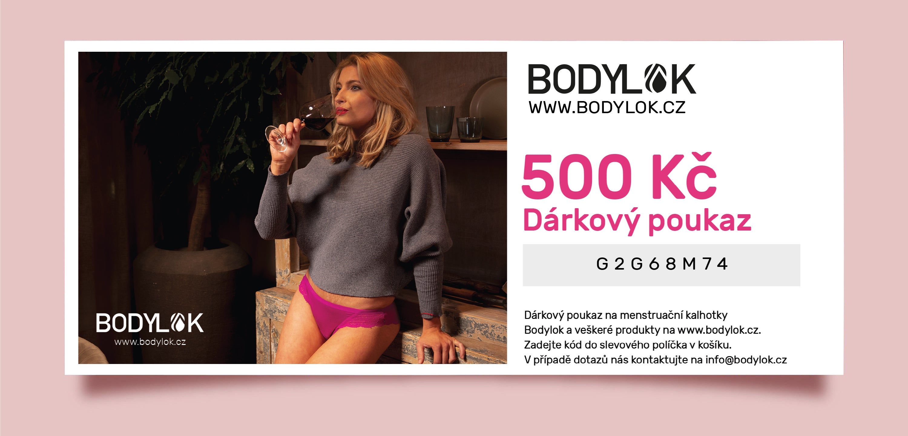 Dárkové poukázky Bodylok