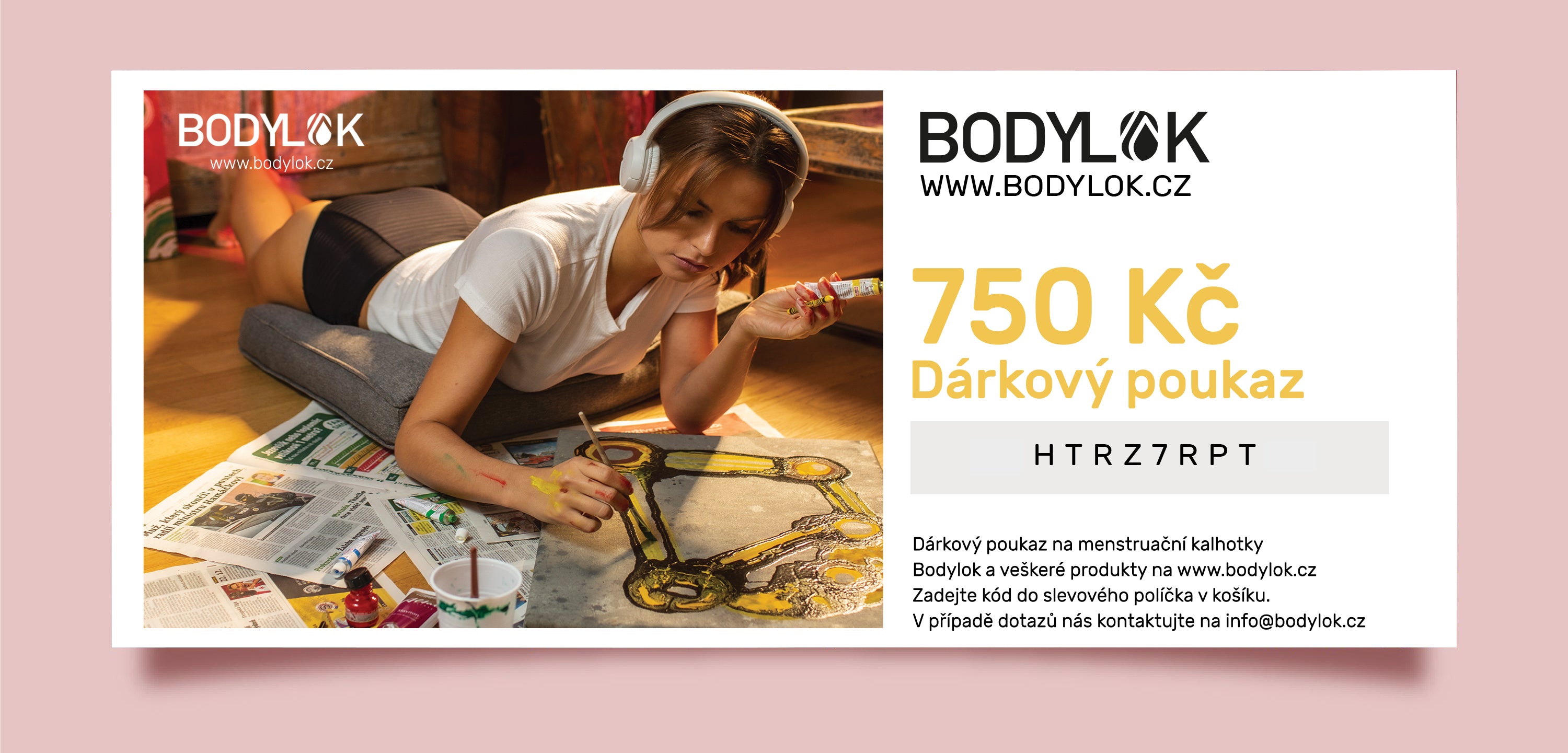 Dárkové poukázky Bodylok